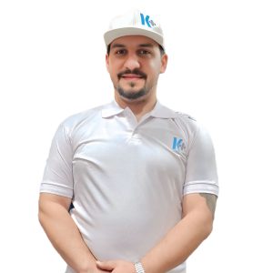لباسکار تیشرت یقه دار جودن سفید