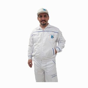 لباسکار کاپشن شلوار سفید