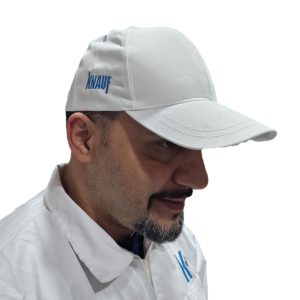 کلاه کتان نقاب دار سفید